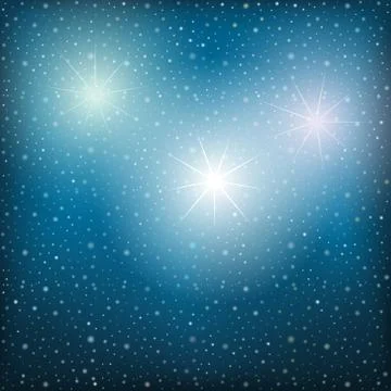 Stars highlights. Stock Illustration