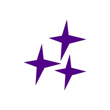 Stars icon. Flat design style eps 10. Isolated on white background Stock Illustration