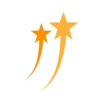 Stars Icon Logo Template Stock Illustration