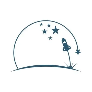Stars Icon Logo Template Stock Illustration