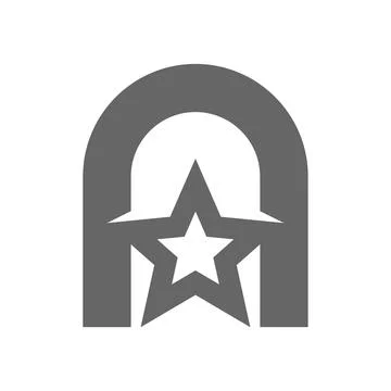 Stars Icon Logo Template Stock Illustration