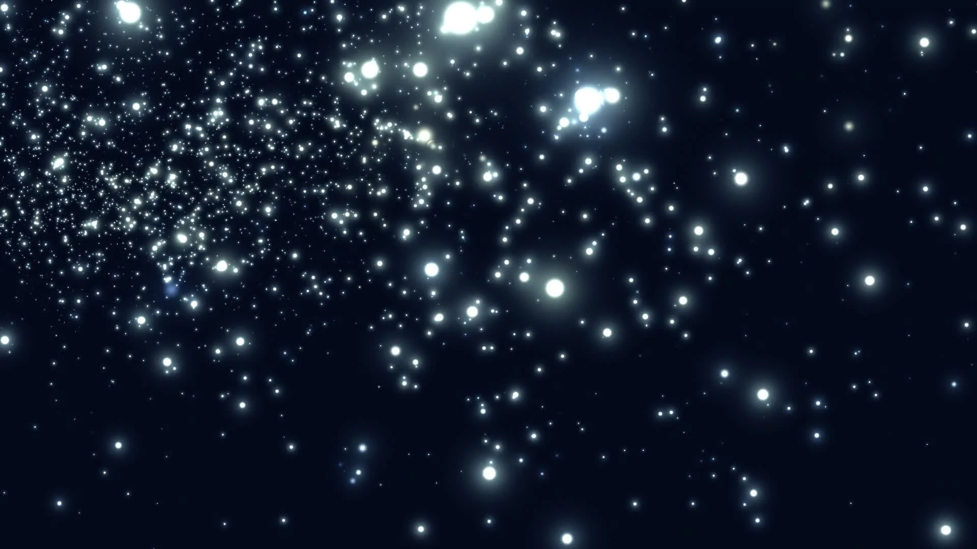 Stars intro background - CG HD | Stock Video | Pond5