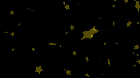 STARS Loop PNG+Alpha Stock Footage 34425221