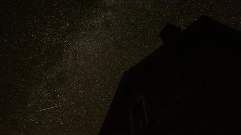 Stars, Milky Way Stock Footage