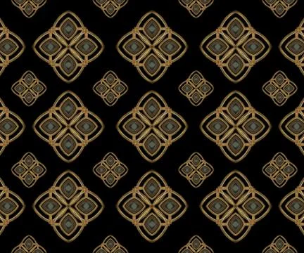 Stars motif geometric arabesque pattern 스톡 일러스트