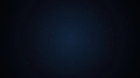 Stars moving in dark space with glowing particles forming patterns Stock Footage 337233736