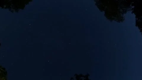 Stars Moving at Night Stock Footage 247774467