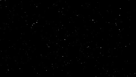 Stars moving quickly through deep black space Stock Footage 328385470