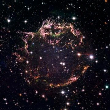 Stars nebula in space. Stock Illustration