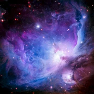 Stars nebula in space. Stock Illustration
