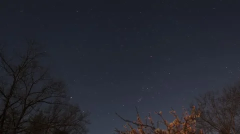 Stars at night Stock Footage 42110498