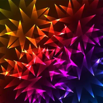 Stars at night Stock Illustration