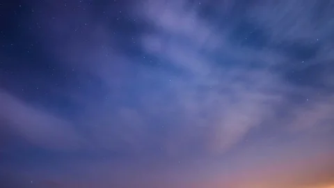 Stars in the night sky 스톡 동영상 77847536