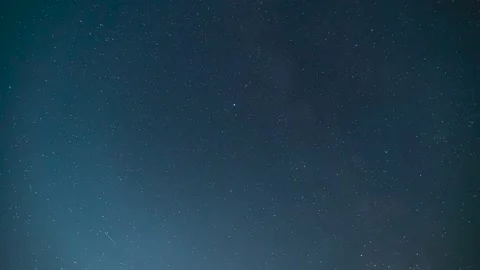 Stars in the night sky timelapse Stock-Footage 136885196