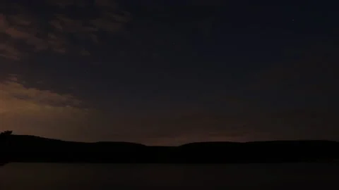 Stars in the night sky, timelapse Vídeo Stock 201540241