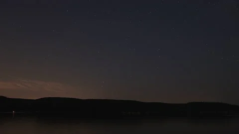 Stars in the night sky, timelapse Vídeo Stock 202044341