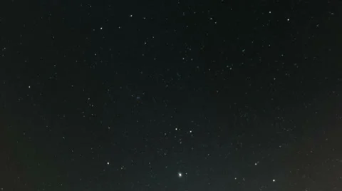 Stars night time lapse Stock Footage 36596426