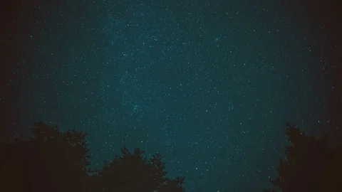 Stars over Acadia Video stock 82884423