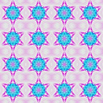 Stars pattern blue purple violet white Illustrazione stock