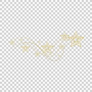 Stars pattern decorative element with lines wave design Illustrazione stock