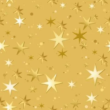Stars Pattern Illustrazione stock
