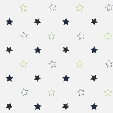 Stars pattern Stock Illustration