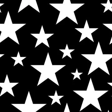 Stars pattern Stock Illustration
