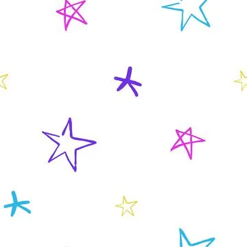 Stars pattern seamless background. multicolored graffiti stars Illustrazione stock