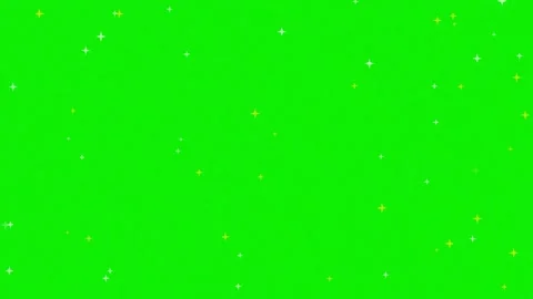 Stars Professional Isolated Green Screen Stock Video Video stock 337045583