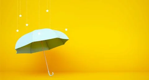 Stars rain Stock Illustration