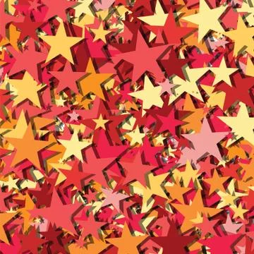 Stars random vector Stock Illustration