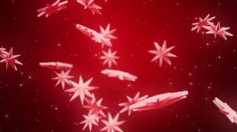 Stars Red Stock Footage 23456685