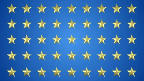 Stars rotating animation 3d background seamless loop Stock Footage 121605722