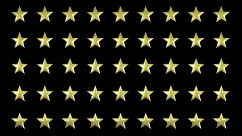 Stars rotating animation 3d background seamless loop Stock Footage 121606360