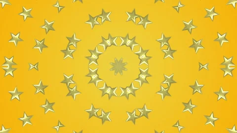 Stars rotating animation 3d background seamless loop Stock Footage 121606491