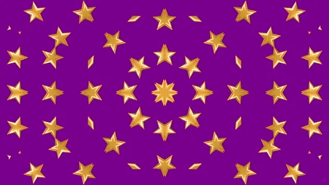 Stars rotating animation 3d background seamless loop Stock Footage 121606595