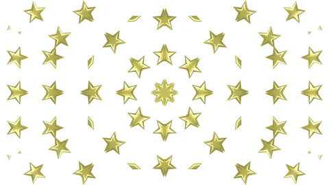 Stars rotating animation 3d background seamless loop Stock Footage 121607023