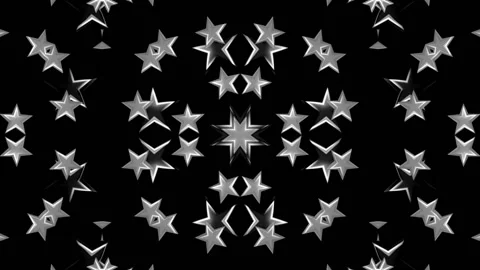 Stars rotating animation 3d background seamless loop Stock Footage 121609300