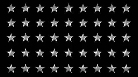 Stars rotating animation 3d background seamless loop Stock Footage 121609402