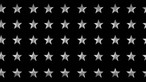 Stars rotating animation 3d background seamless loop Stock Footage 121612113