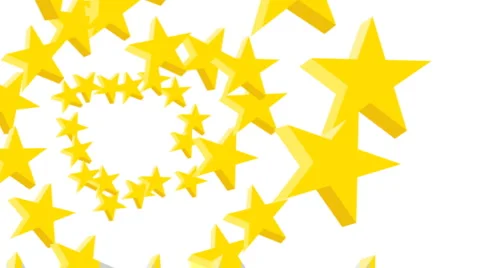 Stars rotating - seamless loop Video stock 977390