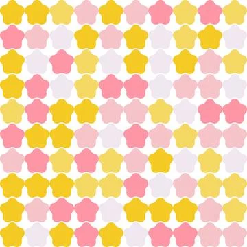 Stars seamless geometric pattern. Illustrazione stock