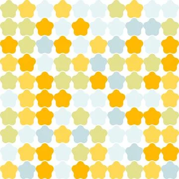 Stars seamless geometric pattern. Stock Illustration