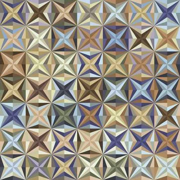 Stars seamless pattern 06 Orange Stockillustratie