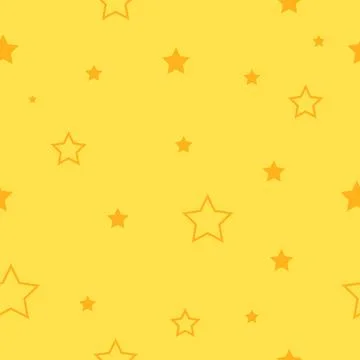 Stars seamless pattern, endless texture background Stock Illustration
