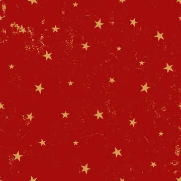 Stars Seamless Pattern Illustrazione stock