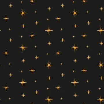 Stars. Seamless pattern Stock Illustration