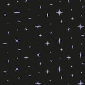 Stars. Seamless pattern Stock Illustration