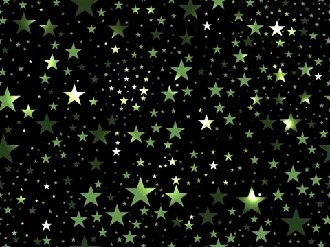 Stars seamless pattern. Magic star pattern. Outer space. Vector illustration. Stock Illustration