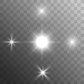 Stars set Illustrazione stock